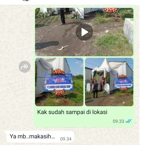 Pengiriman Karangan Bunga Bungo